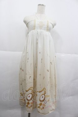 画像1: axes femme / 海グラデ柄ワンピース  アイボリー I-25-12-29-071-AX-OP-SA-ZI