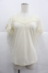 axes femme / 袖口蝶インナープルオーバー M キナリ I-25-12-29-009-AX-TO-SA-ZI