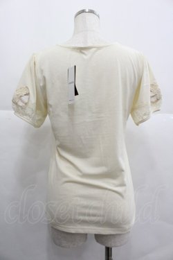 画像2: axes femme / 袖口蝶インナープルオーバー M キナリ I-25-12-29-009-AX-TO-SA-ZI