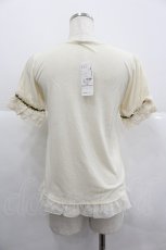 画像2: axes femme / お花テープAラインPO M キナリ I-25-12-29-001-AX-TO-SA-ZT563 (2)