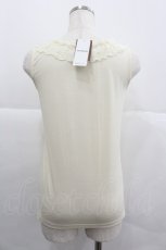 画像2: axes femme / ローズ&フリルタンク M キナリ I-25-12-29-002-AX-TO-SA-ZT563 (2)
