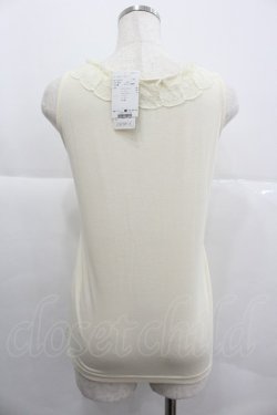 画像2: axes femme / ローズ&フリルタンク M キナリ I-25-12-29-003-AX-TO-SA-ZI