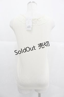 画像2: axes femme / ローズ&フリルタンク M キナリ I-25-12-29-003-AX-TO-SA-ZT563