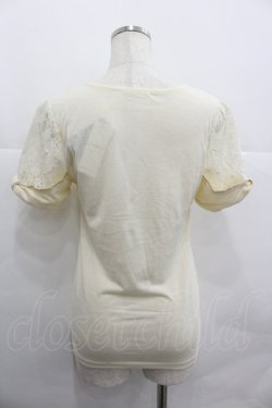 画像2: axes femme / 袖リボンインナープルオーバー M キナリ I-25-12-29-034-AX-TO-SA-ZI