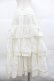 画像2: PINK HOUSE / ローズレース段々スカート  白 I-26-01-04-053-LO-SK-SA-ZI (2)