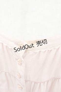 画像2: PINK HOUSE / 裾ハートワッペンピンタックスカート  ピンク I-26-01-04-068-LO-SK-SA-ZI