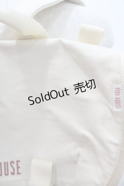 画像2: BABY PINK HOUSE / ロゴリュック  アイボリー I-26-01-04-082-0-BG-SA-ZI