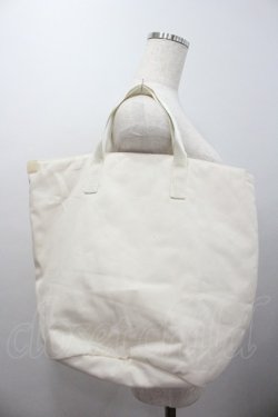 画像2: PINK HOUSE / 内側ドットバケツバッグ  白Ｘラベンダー I-26-01-04-085-LO-BG-SA-ZI