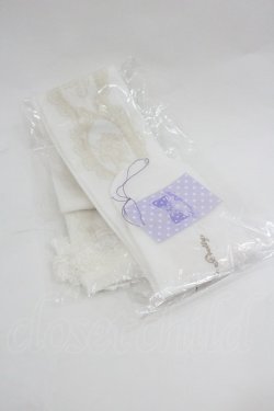 画像2: Angelic Pretty / Princess Roseオーバーニー  白 I-26-01-04-089-AP-ZA-SA-ZI