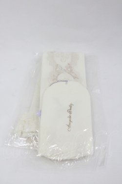 画像2: Angelic Pretty / Princess Roseオーバーニー  生成り I-26-01-04-093-AP-ZA-SA-ZI