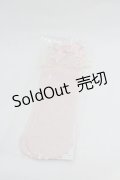 Angelic Pretty / Lacyクルー丈ソックス  ピンク I-26-01-04-098-AP-ZA-SA-ZI