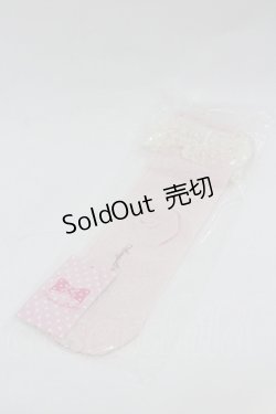 画像2: Angelic Pretty / Lacyクルー丈ソックス  ピンク I-26-01-04-098-AP-ZA-SA-ZI