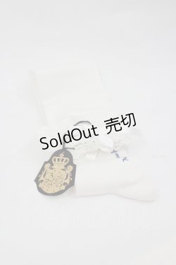 画像1: ALICE and the PIRATES / A/Pトーションレースオーバーニーソックス  白 I-26-01-04-106-PA-ZA-SA-ZI