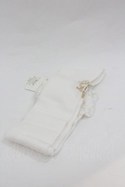 画像2: ALICE and the PIRATES / A/Pトーションレースオーバーニーソックス  白 I-26-01-04-106-PA-ZA-SA-ZI