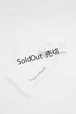 画像2: ALICE and the PIRATES / トーションレースショートソックス  白 I-26-01-04-110-PA-ZA-SA-ZI