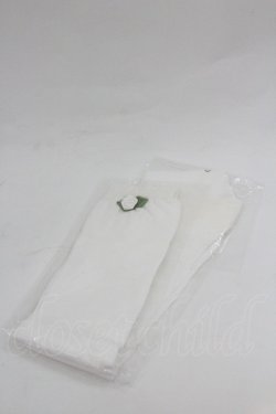 画像1: Angelic Pretty / Roseダマスクオーバーニー  白 I-26-01-04-111-AP-ZA-SA-ZI