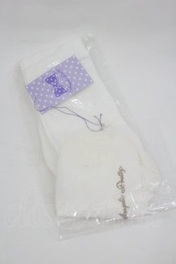 画像2: Angelic Pretty / Roseダマスクオーバーニー  白 I-26-01-04-111-AP-ZA-SA-ZI