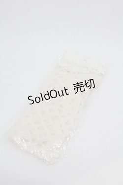 画像1: ALICE and the PIRATES / ロージアブーケシースルーオーバーニー  生成り I-26-01-04-122-PA-ZA-SA-ZI