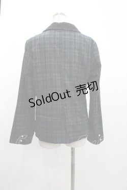 画像2: axes femme POETIQUE / Ｗレースアップテーラージャケット M グリーン I-26-01-04-022-AX-JA-TE-ZI