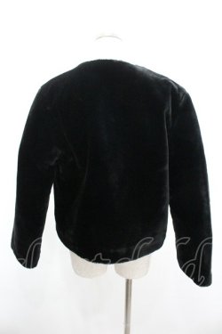 画像2: WONDERFUL WORLD / フェイクファージャケット  黒 I-26-01-04-025-LO-JA-SA-ZI