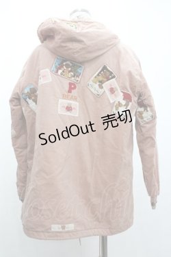 画像3: PINK HOUSE / さんたくまワッペンコーデュロイフードジャケット  ピンク I-26-01-04-027-LO-JA-SA-ZI