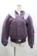 画像1: PINK HOUSE / サークルワッペンゼッケン付きフードブルゾン  パープル I-26-01-04-029-LO-JA-SA-ZI (1)