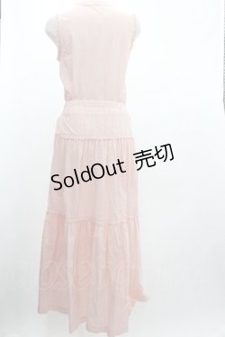 画像2: PINK HOUSE / ギンガムチェックジャンパースカート  ピンクＸ白チェック I-26-01-04-035-LO-OP-SA-ZI