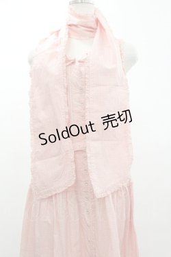 画像3: PINK HOUSE / ギンガムチェックジャンパースカート  ピンクＸ白チェック I-26-01-04-035-LO-OP-SA-ZI