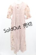 PINK HOUSE / アンジェリックラビッツエプロンワンピース  ピンク I-26-01-04-041-LO-OP-SA-ZI