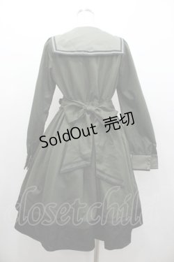 画像2: Amavel / Theatreland Guardian セーラーミリタリーワンピース  カーキ I-26-01-06-063-CA-OP-SA-ZI