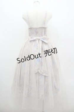 画像2: axes femme Kawaii / クラシックブーケ柄ジャンスカ  ピンク I-26-01-06-069-AX-OP-SA-ZI