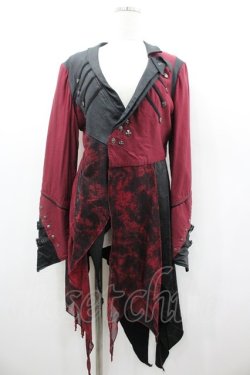 画像1: Ozz oneste / Echoes of Apocalypseジャケット  赤ｘ黒 I-26-01-06-073-OO-JA-SA-ZI