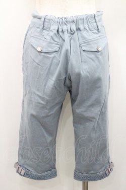 画像2: axes femme / ポケットフリルパンツ M サックス I-26-01-06-083-AX-PA-TE-ZI