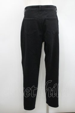 画像2: axes femme / 刺繍デニムパンツ L 黒 I-26-01-06-093-AX-PA-TE-ZI