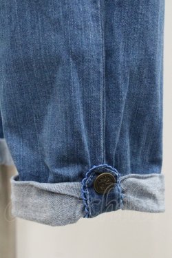 画像5: axes femme / 刺繍入デニムパンツ L ブルー I-26-01-06-094-AX-PA-TE-ZI