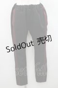 Deorart / サイドラインジャージ・スリムパンツ M 黒 I-26-01-06-097-PU-PA-TE-ZI