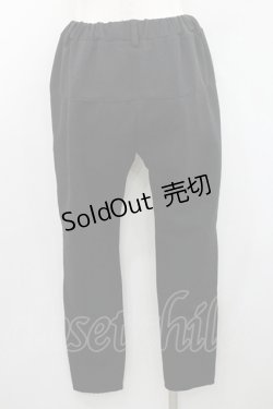 画像2: Deorart / サイドラインジャージ・スリムパンツ M 黒 I-26-01-06-097-PU-PA-TE-ZI