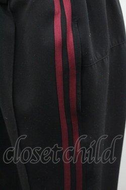 画像3: Deorart / サイドラインジャージ・スリムパンツ M 黒 I-26-01-06-097-PU-PA-TE-ZI