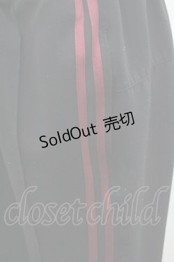 画像3: Deorart / サイドラインジャージ・スリムパンツ M 黒 I-26-01-06-097-PU-PA-TE-ZI