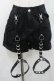 画像1: REFLEM / ハーネス付きベルトショートパンツ  黒 I-26-01-06-098-PU-PA-SA-ZI (1)