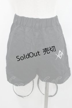 画像2: REFLEM / ハーネス付きベルトショートパンツ  黒 I-26-01-06-098-PU-PA-SA-ZI