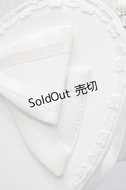 画像7: BABY,THE STARS SHINE BRIGHT / 【難あり】リボンハートバッグ  白 I-26-01-06-105-BA-JA-SA-ZI