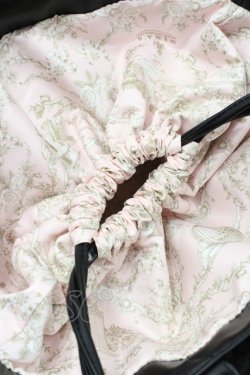 画像4: m petit by misako / AM*NIリボンFバッグ  黒 I-26-01-06-106-LO-BG-SA-ZI