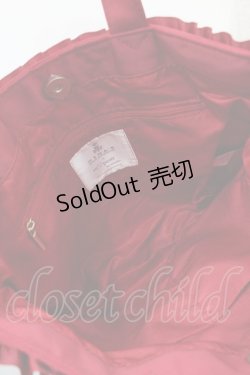 画像5: m petit by misako / NINA’Sコラボプリントトートバッグ  赤 I-26-01-06-108-LO-BG-SA-ZI