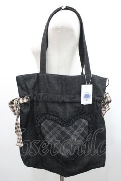 画像1: Hoshibako Works / シーソルトマキアートトートバッグ  黒 I-26-01-06-110-LO-BG-SA-ZI