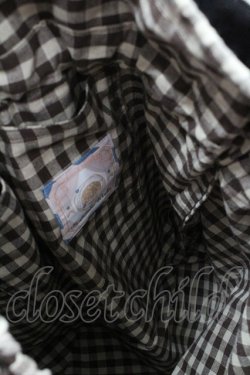 画像6: Hoshibako Works / シーソルトマキアートトートバッグ  黒 I-26-01-06-110-LO-BG-SA-ZI