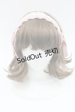 画像2: m petit by misako / TT*AMレースカチューシャ  ピンク I-26-01-06-113-LO-AC-SA-ZI