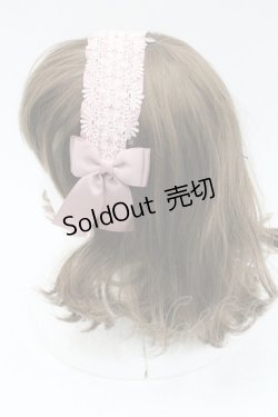 画像3: m petit by misako / TT*AMレースカチューシャ  ピンク I-26-01-06-113-LO-AC-SA-ZI