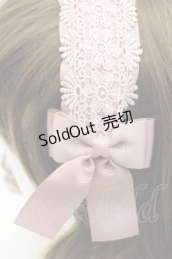 画像4: m petit by misako / TT*AMレースカチューシャ  ピンク I-26-01-06-113-LO-AC-SA-ZI