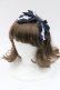 画像1: ALICE and the PIRATES / A/Pローズレースのグログランリボンカチューシャ  ネイビーＸ白 I-26-01-06-114-PA-AC-SA-ZI (1)